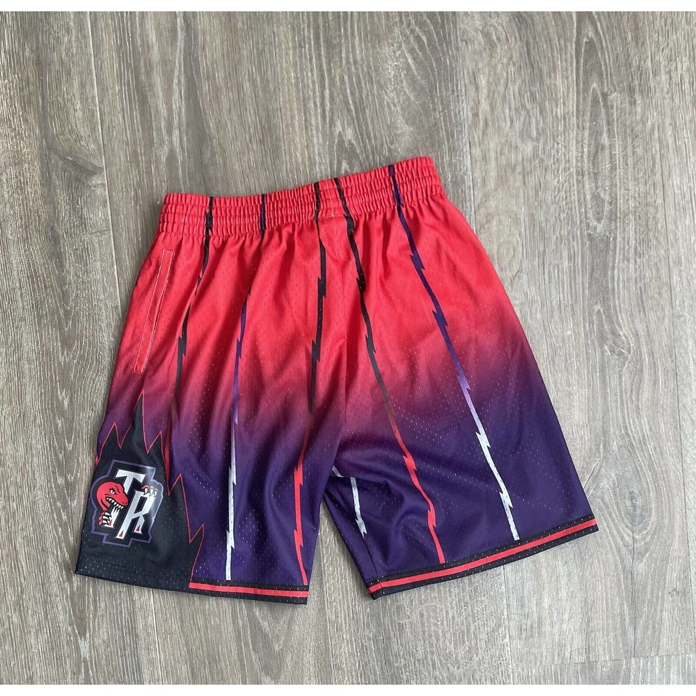 NWT Authentic Mitchell & Ness Toronto Raptors 96/97 Black NBA Shorts Medium